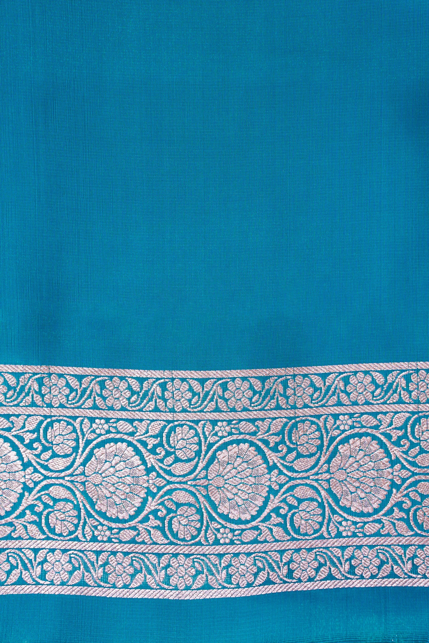 Sea Green Banarasi Upada Satin Silk Saree