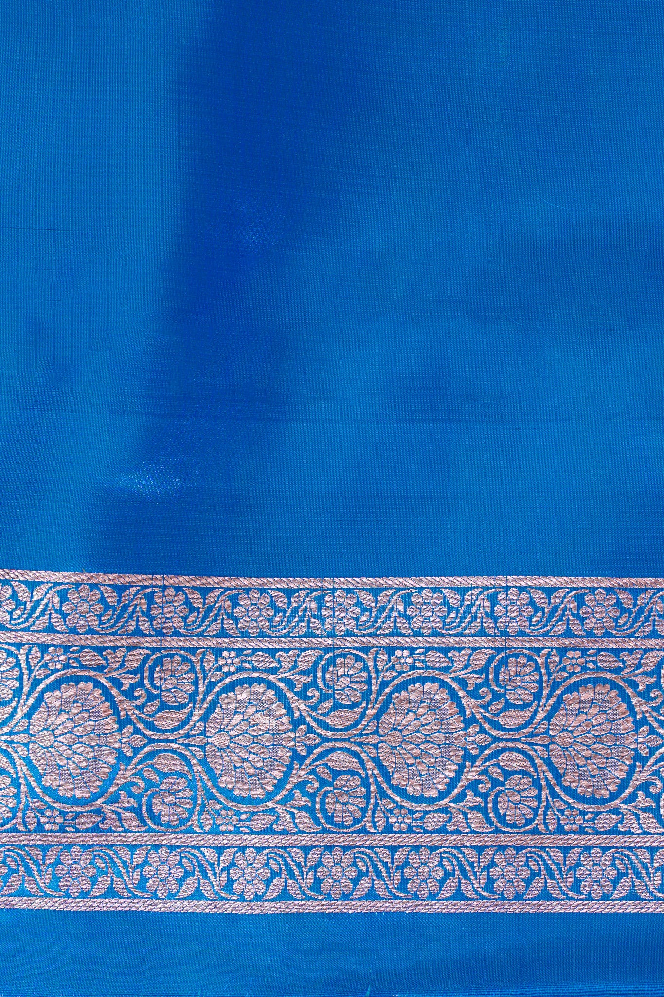 Royal Blue Upada Satin Silk Saree