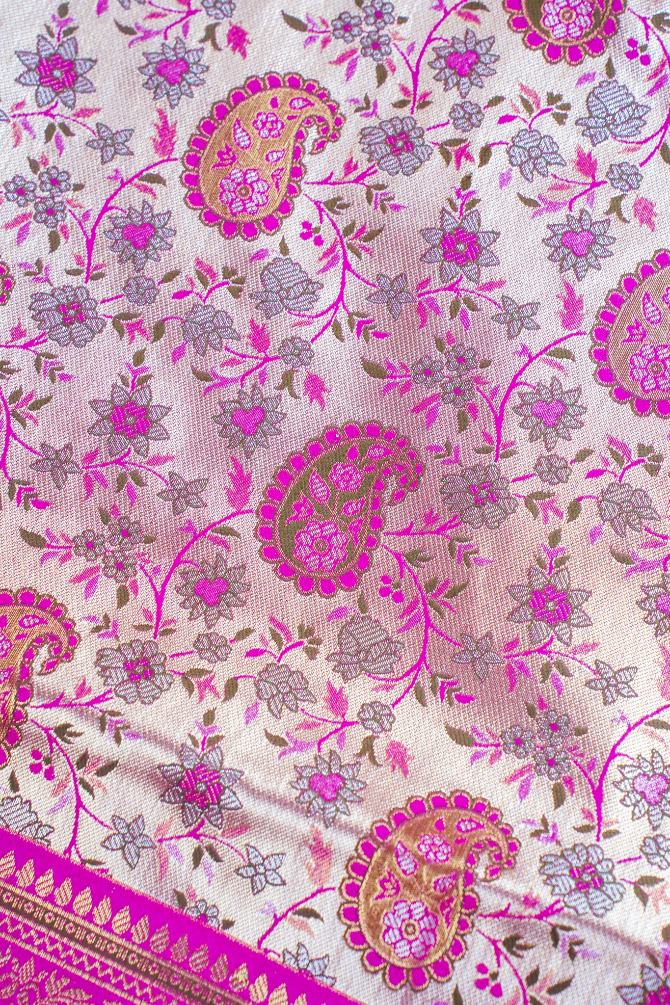 Pink Khimkhab Catogary Banarasi Saree