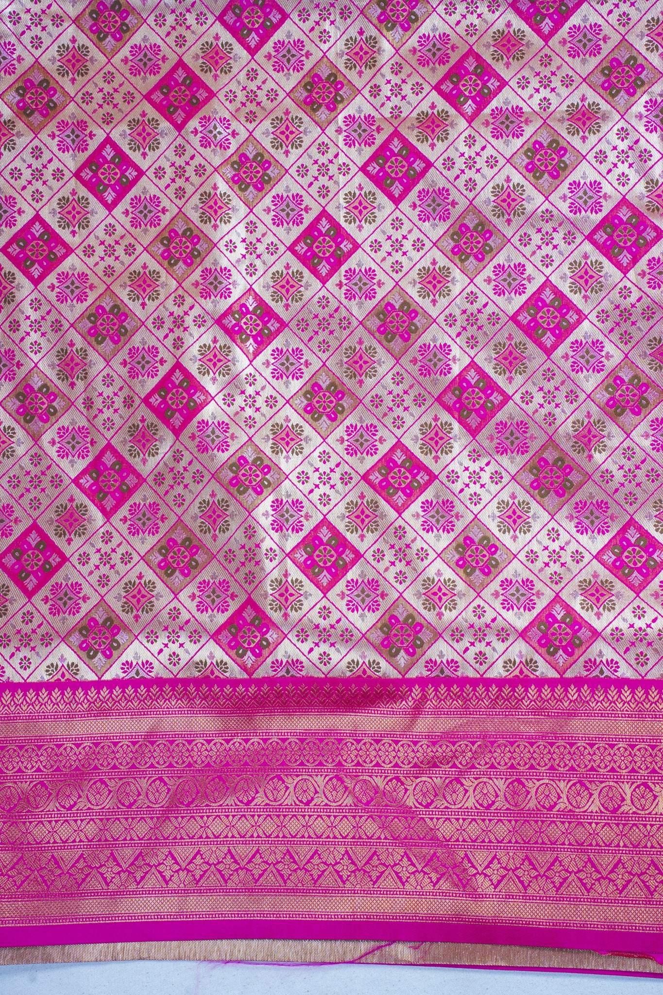 Pink Khimkhab Catogary Banarasi Saree