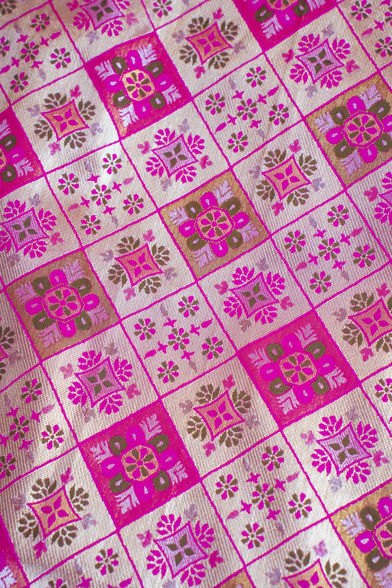 Pink Khimkhab Catogary Banarasi Saree