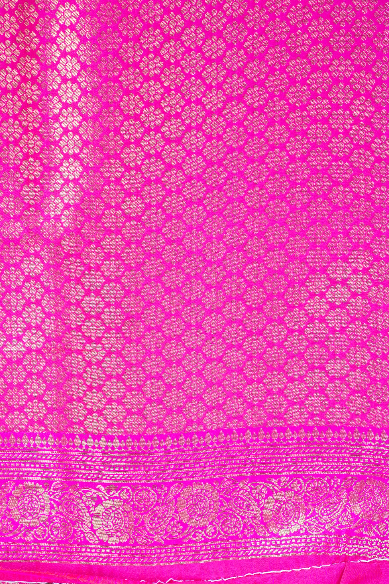 Royal Pink Khimkhab Catogary Banarasi Saree