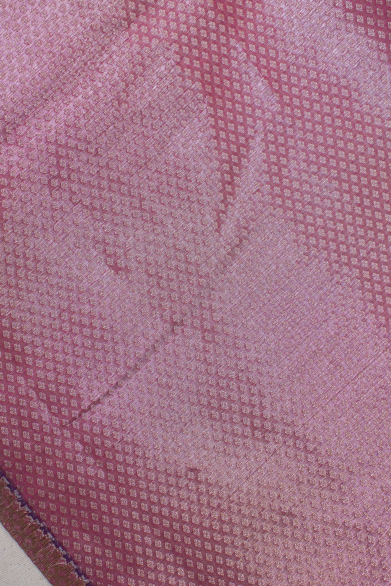 Magenta Organza Banarasi Tilfi Minakari Jaal Saree