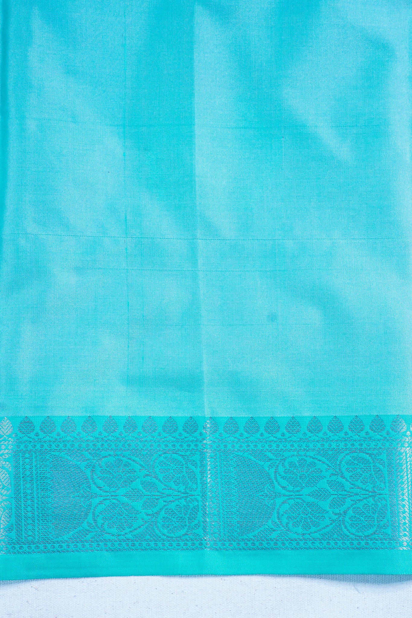 Sky Blue Banarasi Silk Saree with Buta Work