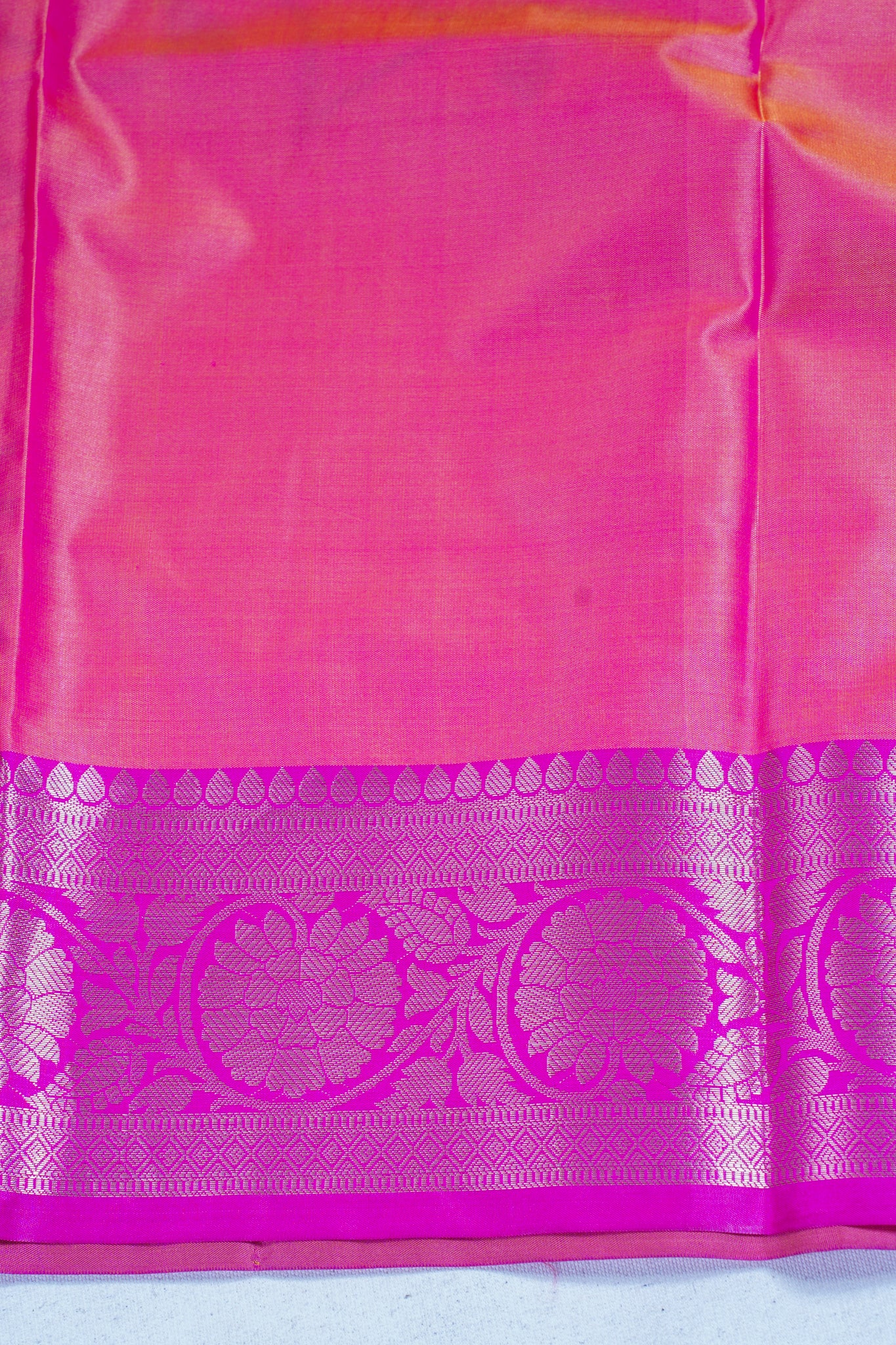 Yellow Banarasi Pothampalli Saree