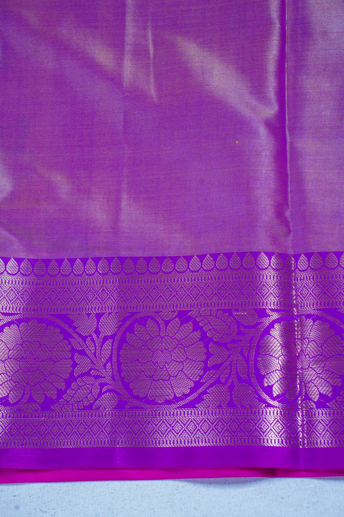 Peach Banarasi Pothampalli Saree