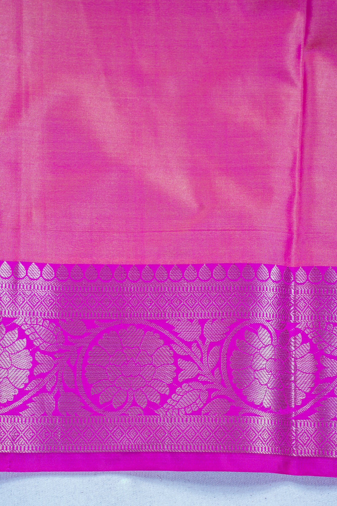 Royal Blue Orange Banarasi Pothampalli Saree