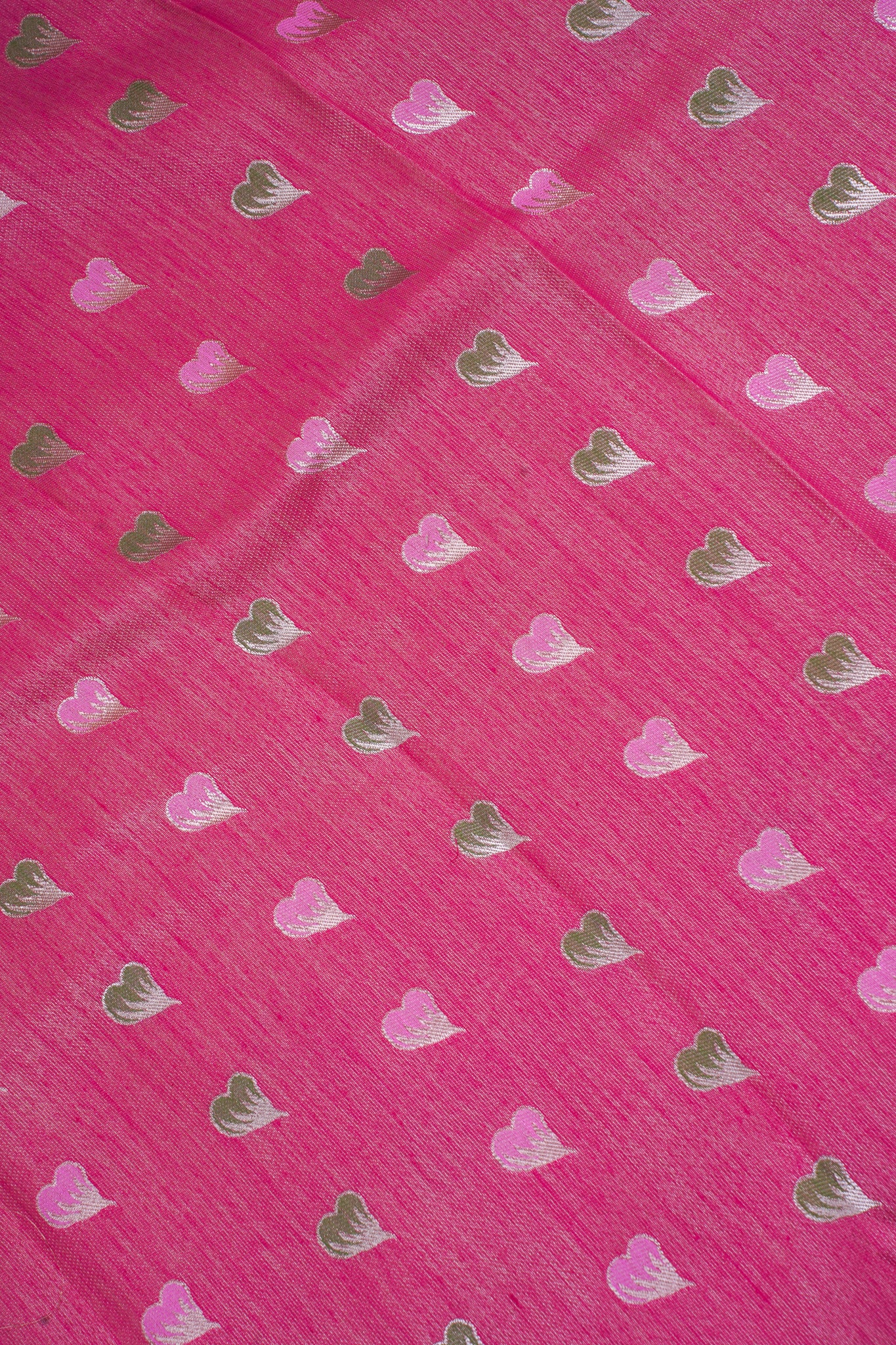 Light Green Linen Silk Minakari Saree
