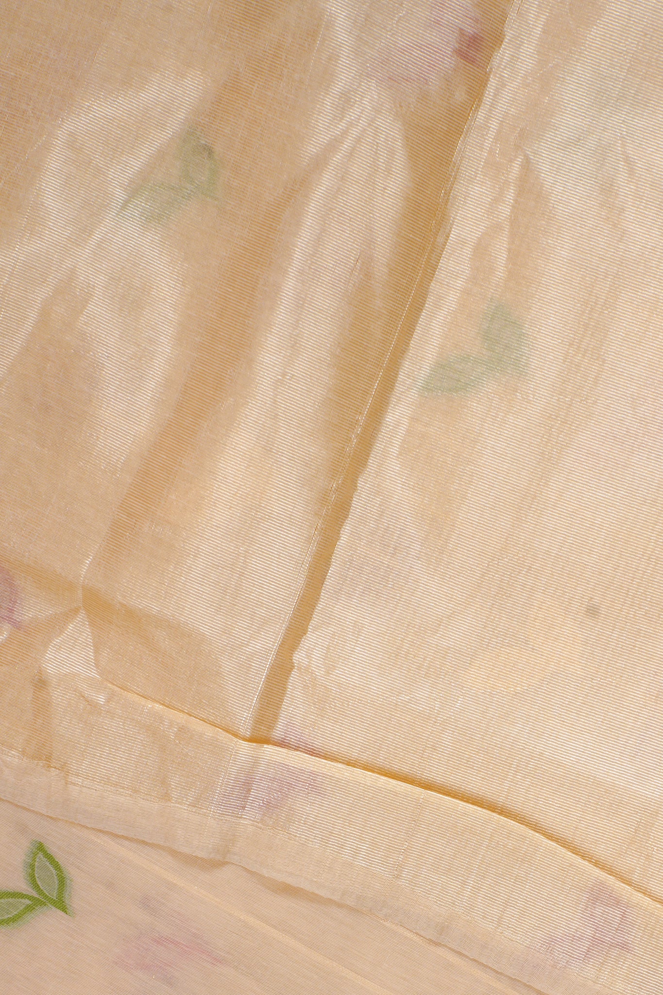 Beige Cotton Jamdani Saree