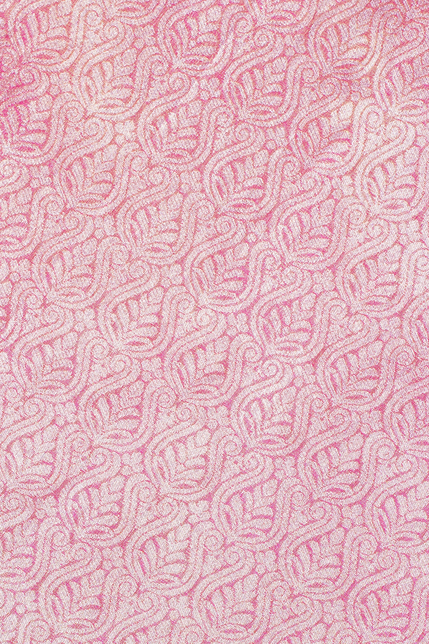 Pink Brocade Banarasi Saree