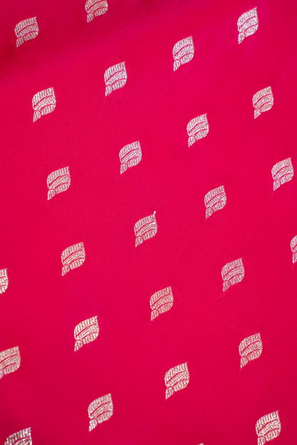 Rani Pink Upada Satin Silk Saree