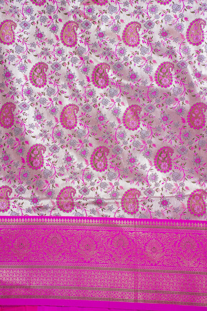 Pink Khimkhab Catogary Banarasi Saree