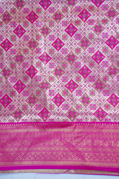 Pink Khimkhab Catogary Banarasi Saree
