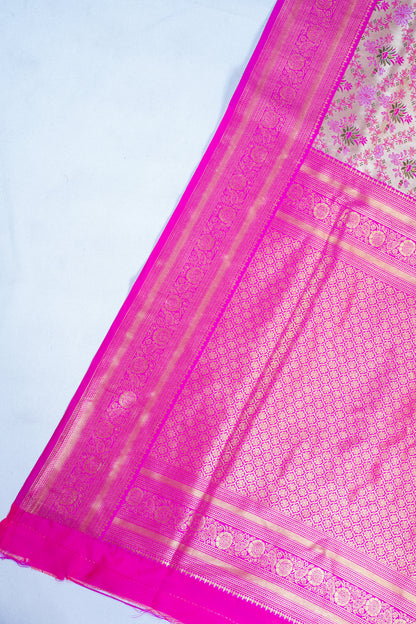 Pink Khimkhab Catogary Banarasi Saree