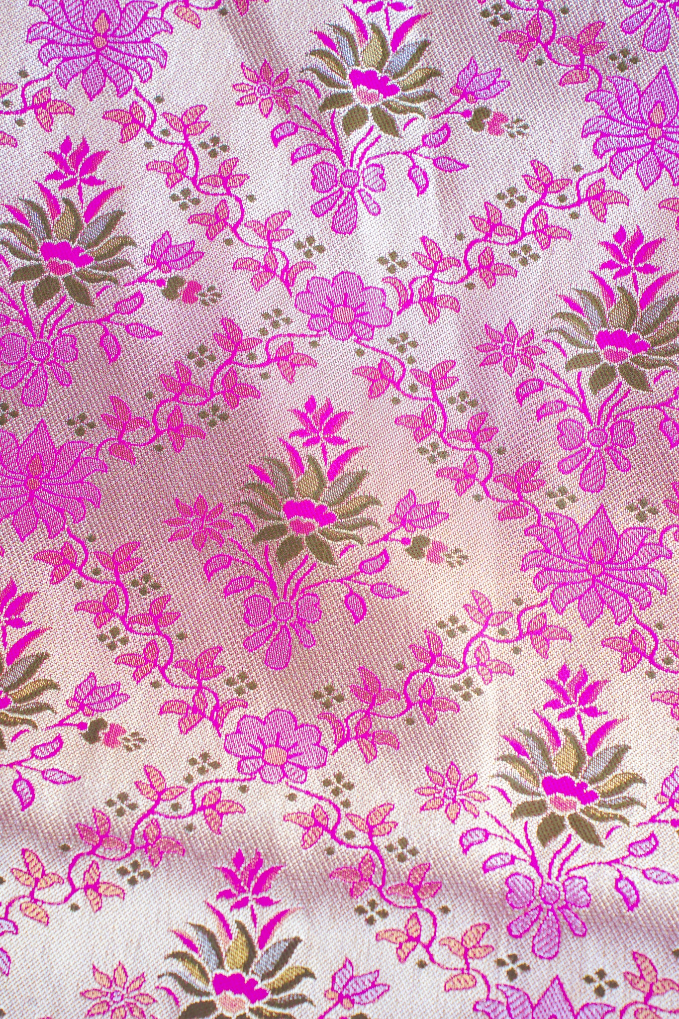 Pink Khimkhab Catogary Banarasi Saree