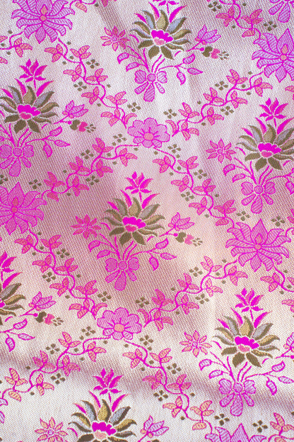 Pink Khimkhab Catogary Banarasi Saree
