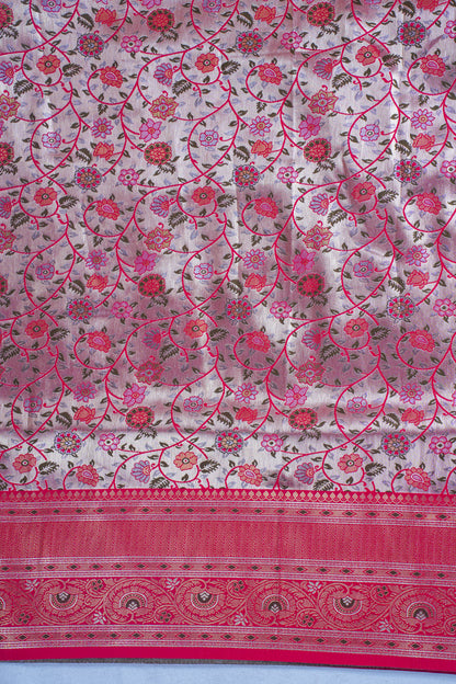 Red Khimkhab Catogary Banarasi Saree