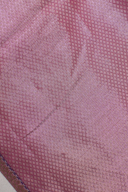 Magenta Organza Banarasi Tilfi Minakari Jaal Saree