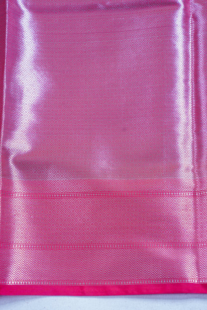 Purple Banarasi Katan Alfi Jaal Saree