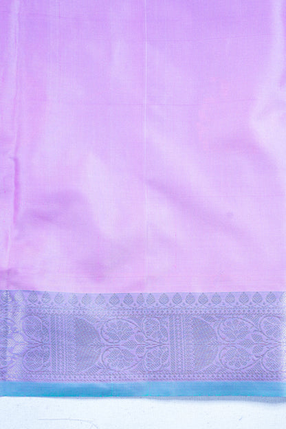Sky Blue Banarasi Silk Saree with Buta Work