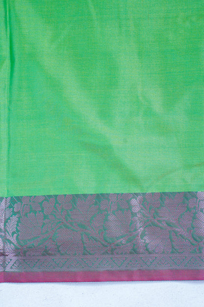 Royal Purple Banarasi Silk Saree with Buta Work