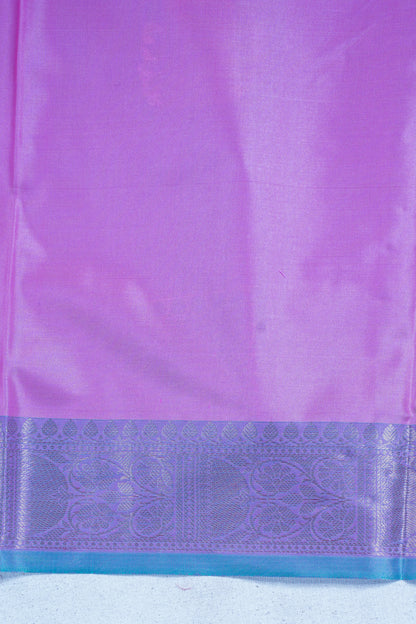 Light Blue Banarasi Silk Saree with Buta Work