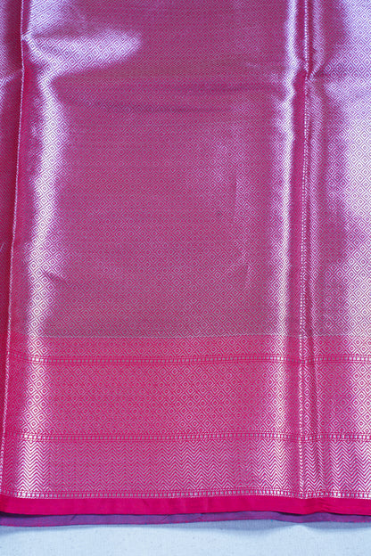 Teal Blue Banarasi Katan Alfi Jaal Saree