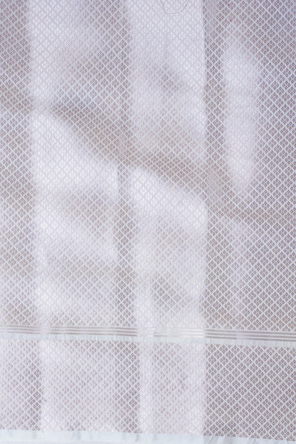 Ivory Warm Silk Banarasi Minakari Buta Saree