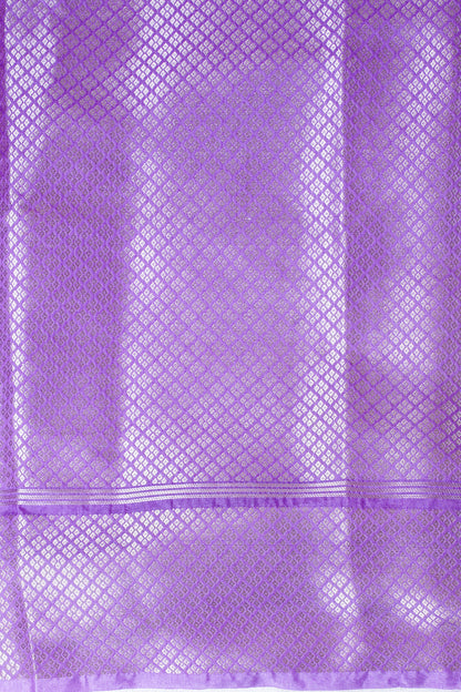Lavender Warm Silk Banarasi Minakari Buta Saree