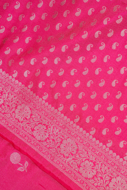Pink Tissue Silk Saree