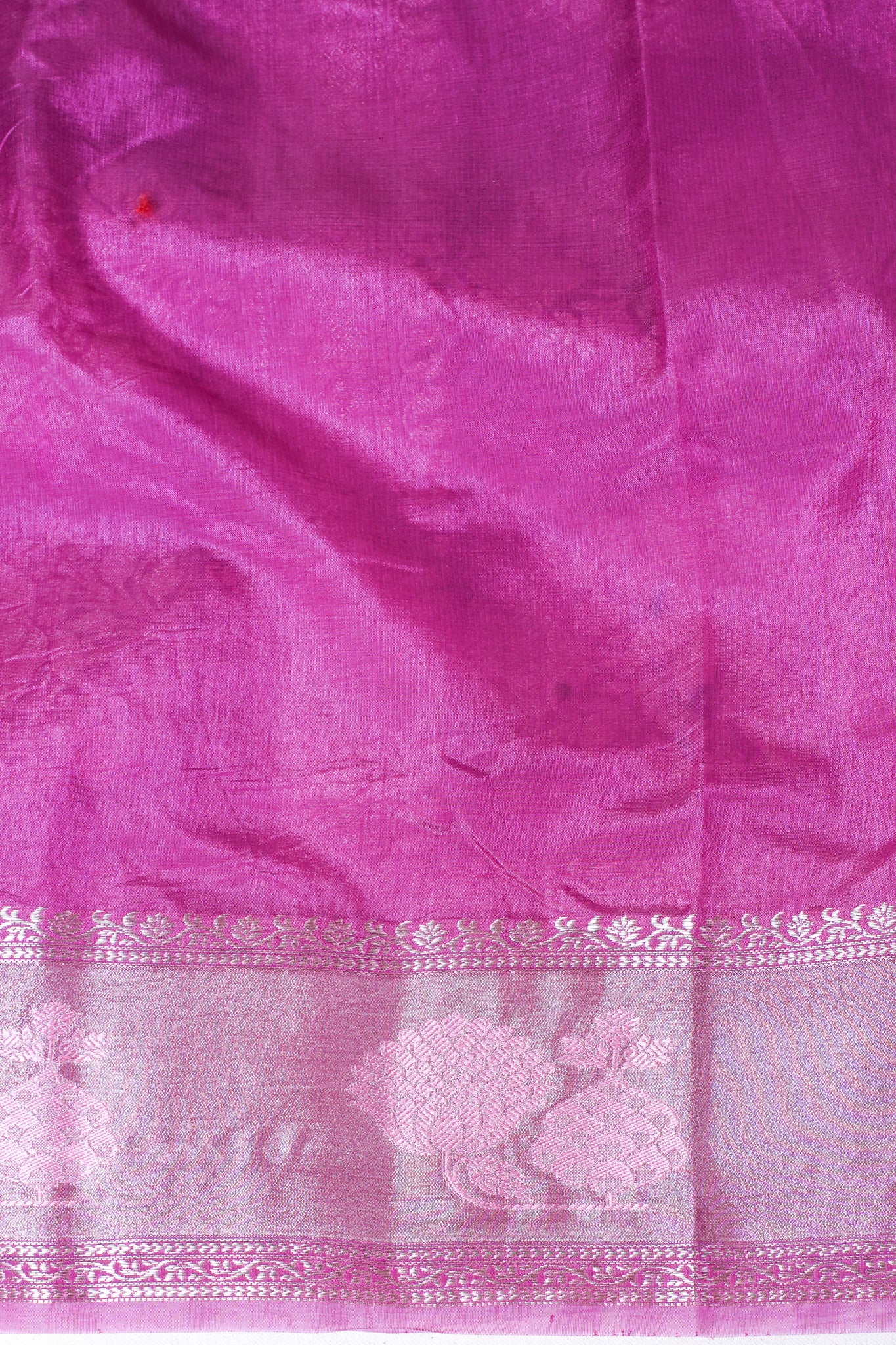 Rosy Pink Warm Silk Banarasi Buta Saree